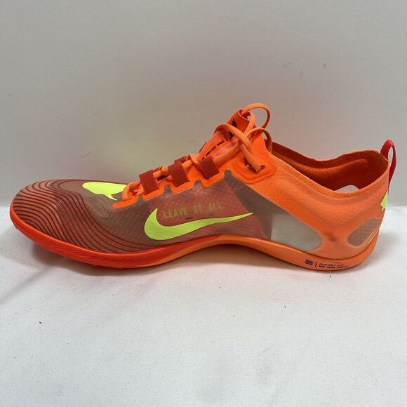 Nike Vaporweave Zoom Victory Track Field Shoes Mens 8.5 Orange Spikes AJ0847-801 main image 10